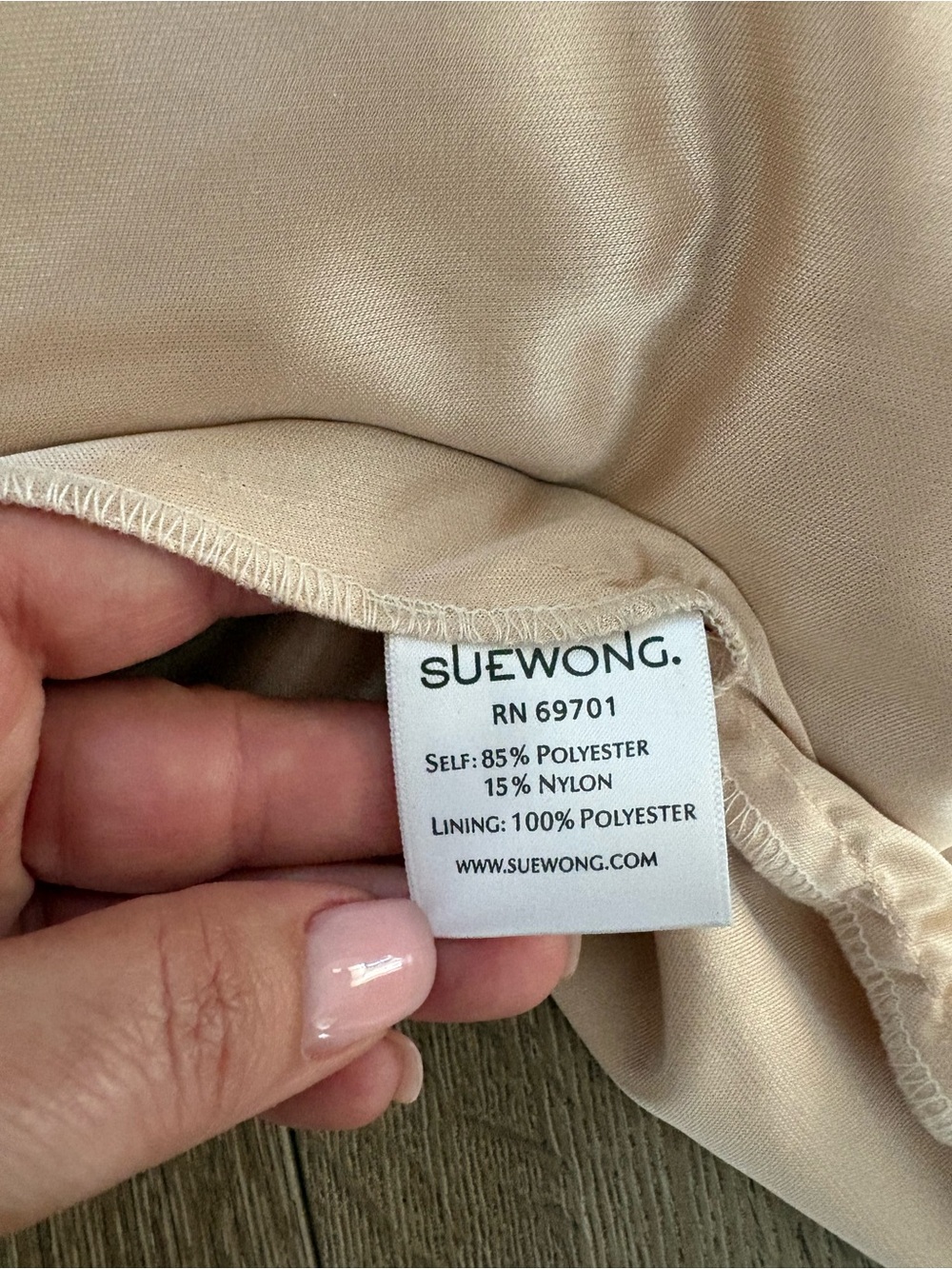 Sue Wong Black Beaded V-Neck Prom Gown - Picture 12 of 12